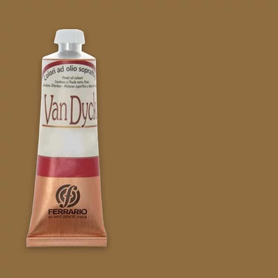 Ferrario Van Dyck olajfesték, 60 ml - 25, roman ochre