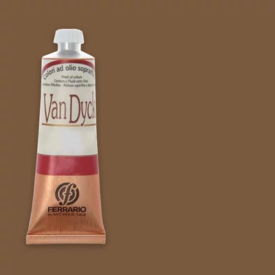 Ferrario Van Dyck olajfesték, 60 ml - 26, raw sienna