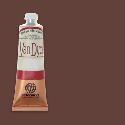 Ferrario Van Dyck olajfesték, 60 ml - 32, indian red