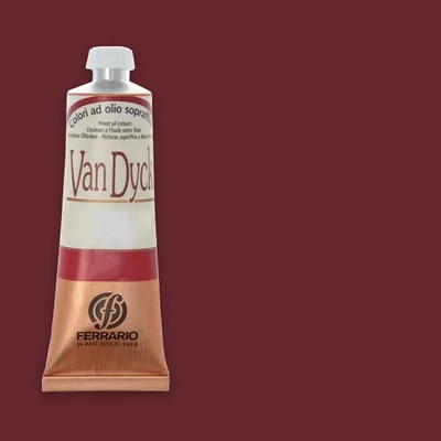 Ferrario Van Dyck olajfesték, 60 ml - 39, rose madder deep