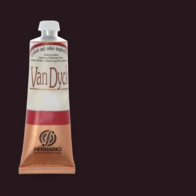 Ferrario Van Dyck olajfesték, 60 ml - 48, violet rose madder