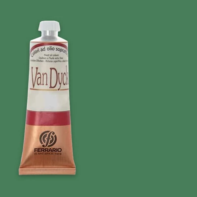 Ferrario Van Dyck olajfesték, 60 ml - 61, permanent green