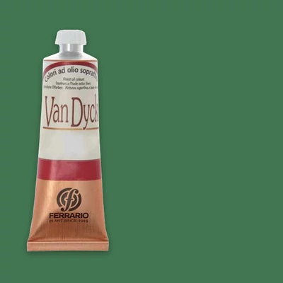Ferrario Van Dyck olajfesték, 60 ml - 66, zinc green deep