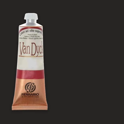 Ferrario Van Dyck olajfesték, 60 ml - 75, vandyck brown