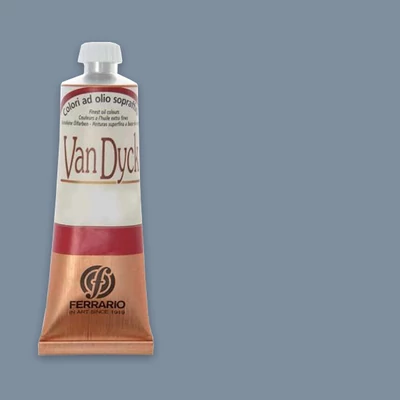 Ferrario Van Dyck olajfesték, 60 ml - 81, payne's grey