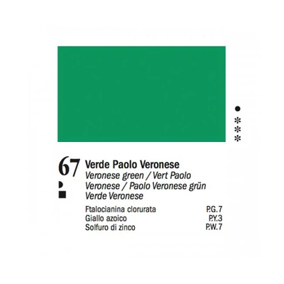 Ferrario Van Dyck olajfesték, 60 ml - 67, veronese green