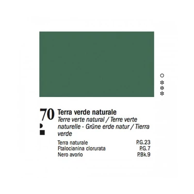 Ferrario Van Dyck olajfesték, 20 ml - 70, green earth