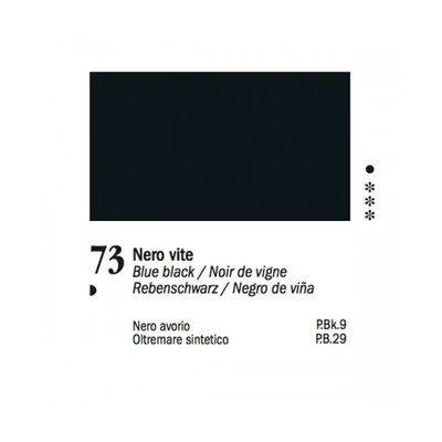 Ferrario Van Dyck olajfesték, 60 ml - 73, blue black