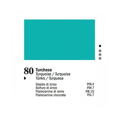 Ferrario Van Dyck olajfesték, 60 ml - 80, turquoise blue