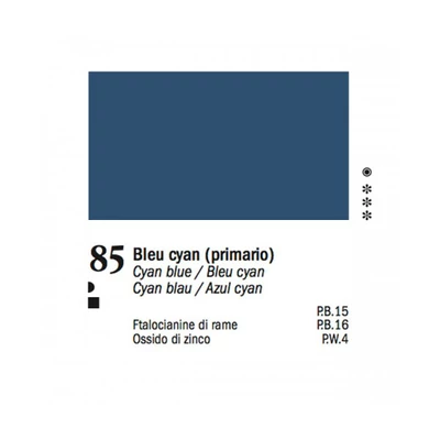 Ferrario Van Dyck olajfesték, 20 ml - 85, cyan blue