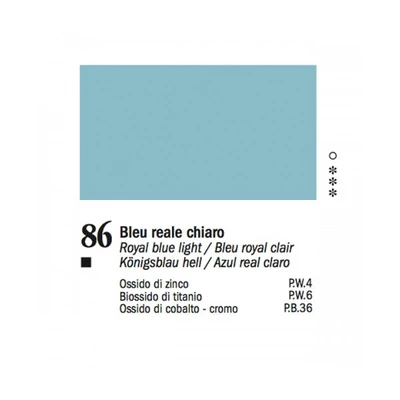Ferrario Van Dyck olajfesték, 20 ml - 86, king's blue light