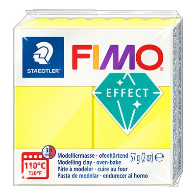 FIMO Neon Effect süthető gyurma, 57 g - neon sárga (8010-101)