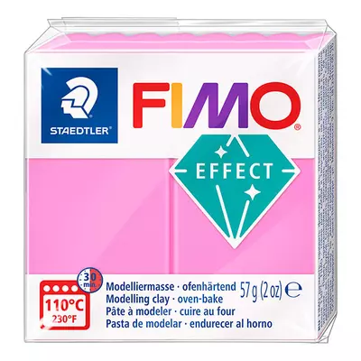 FIMO Neon Effect süthető gyurma, 57 g - neon pink (8010-201)