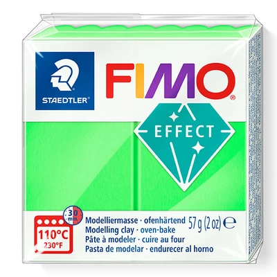 FIMO Neon Effect süthető gyurma, 57 g - neon zöld (8010-501)