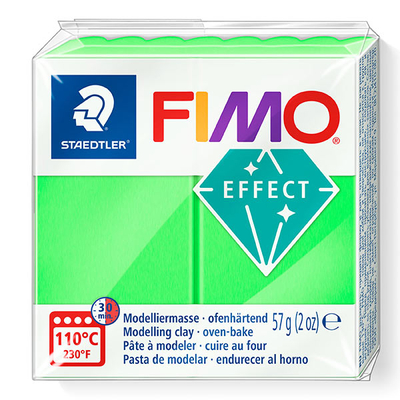 FIMO Neon Effect süthető gyurma, 57 g - neon zöld (8010-501)