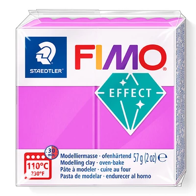 FIMO Neon Effect süthető gyurma, 57 g - neon lila (8010-601)