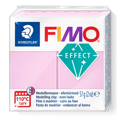 FIMO Effect süthető gyurma, 57 g - pasztell rózsaszín (8020-205)