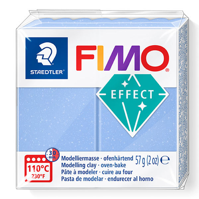 FIMO Effect süthető gyurma, 57 g - achát kék (8020-386)