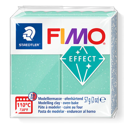 FIMO Effect süthető gyurma, 57 g - jáde zöld (8020-506)