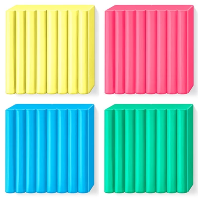 FIMO Effect süthető gyurma, áttetsző - különféle színekben