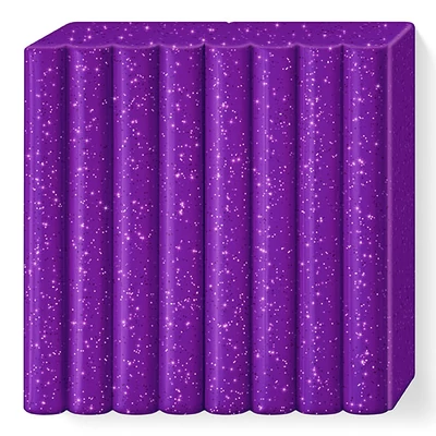 FIMO Effect süthető gyurma, 57 g - csillámos bíborlila (8020-602)