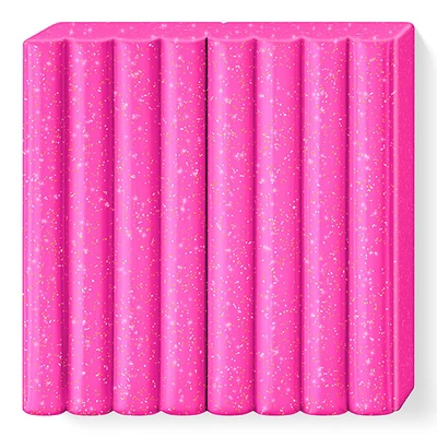 FIMO Kids süthető gyurma, 42 g - glitter pink (8030-262)