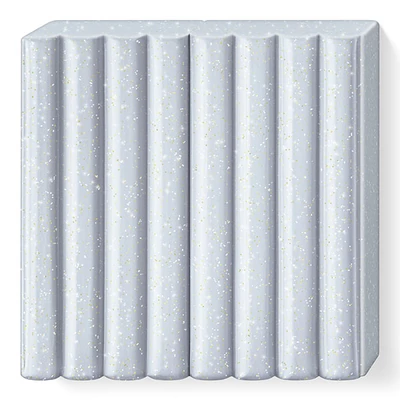 FIMO Kids süthető gyurma, 42 g - glitter ezüst (8030-812)