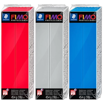 FIMO Professional süthető gyurma, 454 g - különféle színekben