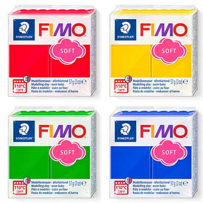 FIMO Soft süthető gyurma, 57 g - különféle színekben