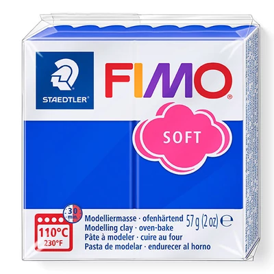 FIMO Soft süthető gyurma, 57 g - fényeskék (8020-33)