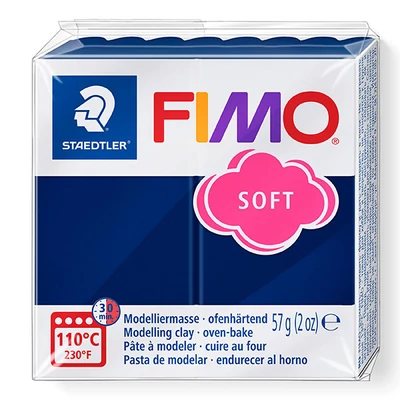 FIMO Soft süthető gyurma, 57 g - windsorkék (8020-35)
