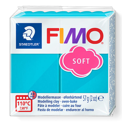 FIMO Soft süthető gyurma, 57 g - borsmenta (8020-39)