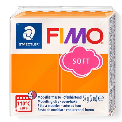 FIMO Soft süthető gyurma, 57 g - mandarin (8020-42)