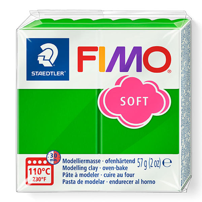 FIMO Soft süthető gyurma, 57 g - trópusizöld (8020-53)