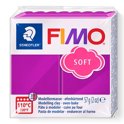FIMO Soft süthető gyurma, 57 g - bíborlila (8020-61)