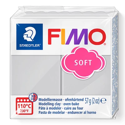 FIMO Soft süthető gyurma, 57 g - delfinszürke (8020-80)