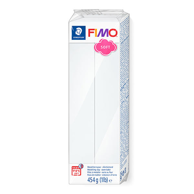 FIMO Soft süthető gyurma, 454 g - fehér 8021-0