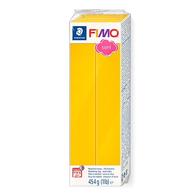 FIMO Soft süthető gyurma, 454 g - napsárga 8021-16