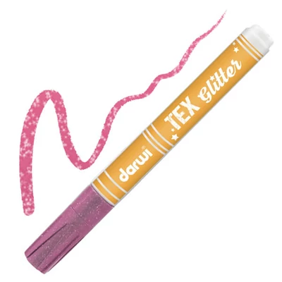 Darwi Tex Glitter textilfilc sötét anyagra - pink