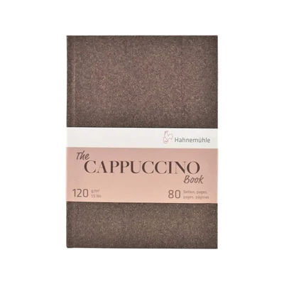 Hahnemühle The Cappuccino Book rajz- és vázlatfüzet, 120 g, 40 lap - A4