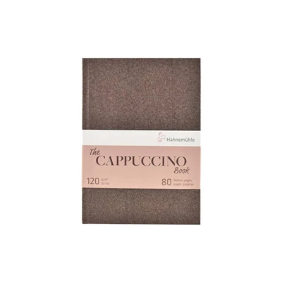 Hahnemühle The Cappuccino Book rajz- és vázlatfüzet, 120 g, 40 lap - A5
