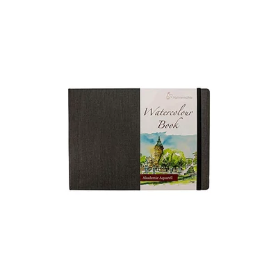 Hahnemühle Watercolour Book akvarellfüzet, 200 g, 30 lap - A6, fekvő
