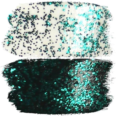 Hobbyművész akrilfesték, 40 ml - csillámos, 96, zöld