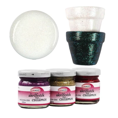 Hobbyművész akrilfesték, 40 ml - csillámos, 98, színjátszó