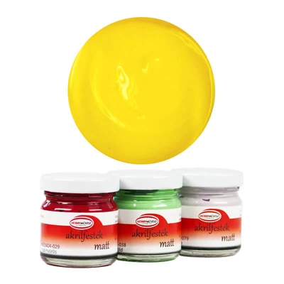 Hobbyművész akrilfesték 40 ml - matt 002 primer világossárga