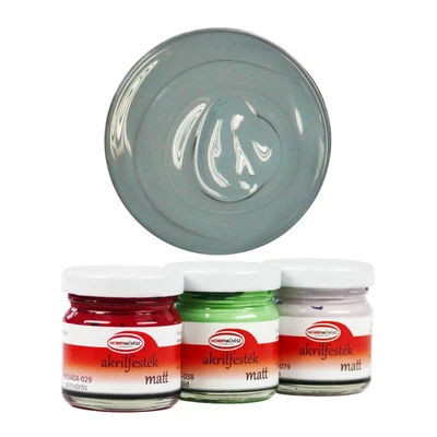 Hobbyművész akrilfesték 40 ml - matt 020 szürke