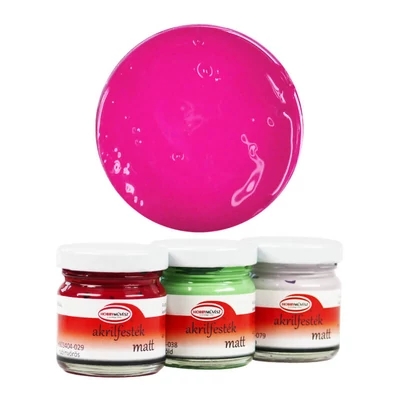 Hobbyművész akrilfesték 40 ml - matt 024 magenta