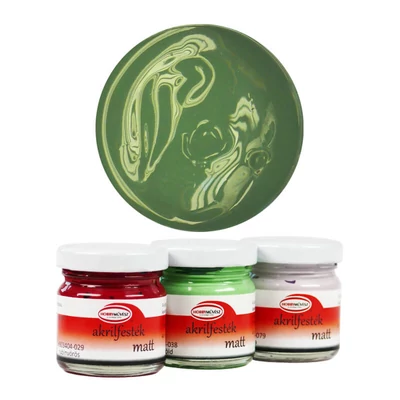 Hobbyművész akrilfesték 40 ml - matt 039 krómoxid