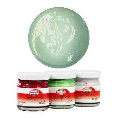 Hobbyművész akrilfesték 40 ml - matt 088 zöld föld