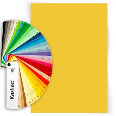 Kaskad színes fénymásolópapír, A/4, 80 g , 10 db - 57,citromsárga, Canary yellow